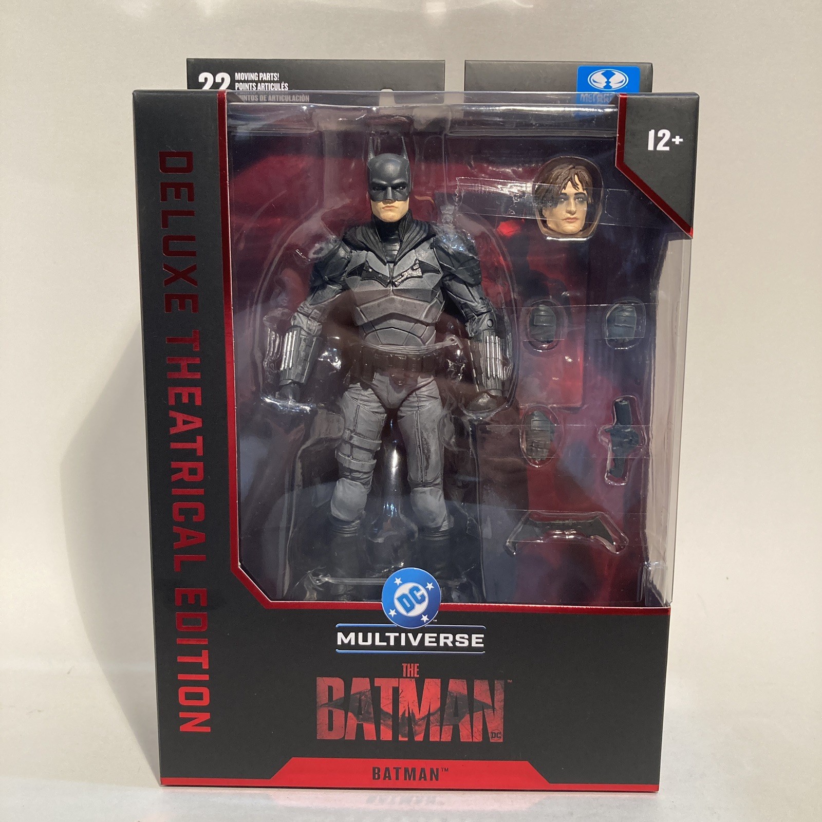 MCFARLANE TOYS DC MULTIVERSE BATMAN ROBERT PATTINSON THE BATMAN   NEW!