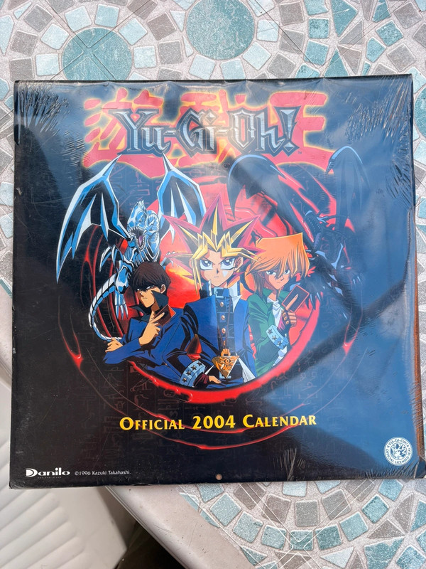 Calendario Yu gi ho 2004 nuovo sigillato