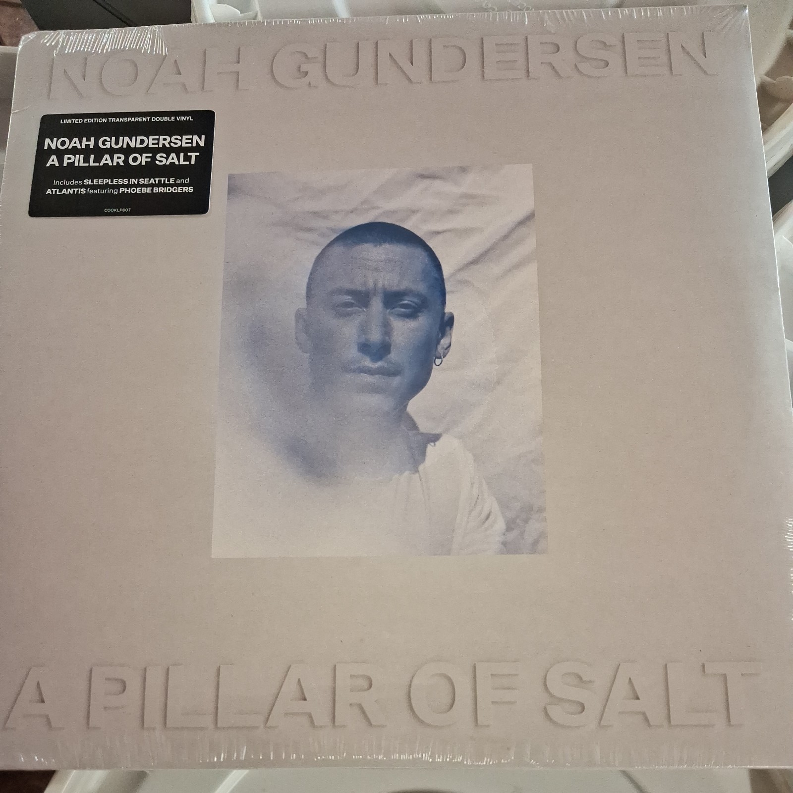 Noah Gundersen A Pillar of Salt (Vinyl LP) 12" Album (Clear vinyl)