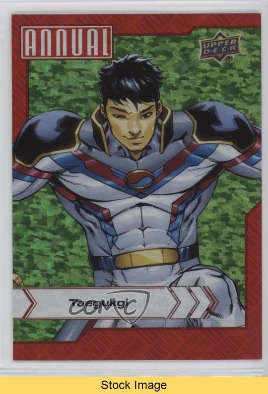 2022-23 Upper Deck Marvel Annual Green Taegukgi #90 READ 4et