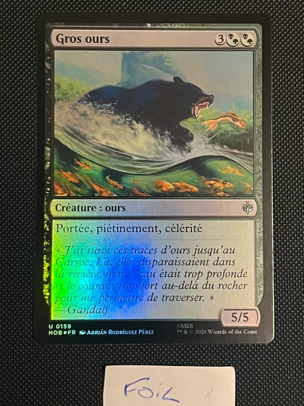 Grand ours 159 le hobbit