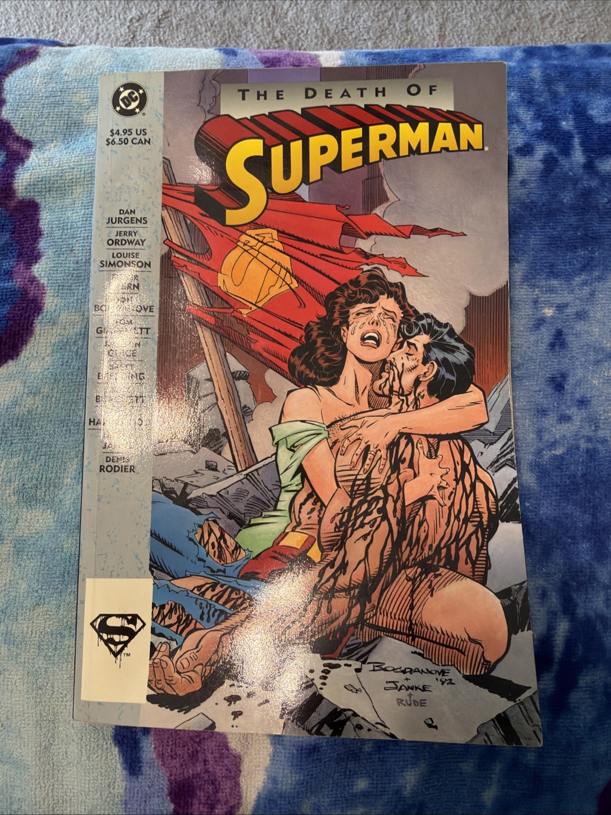 La morte di Superman (DC Comics 1993) brossura commerciale - imballato