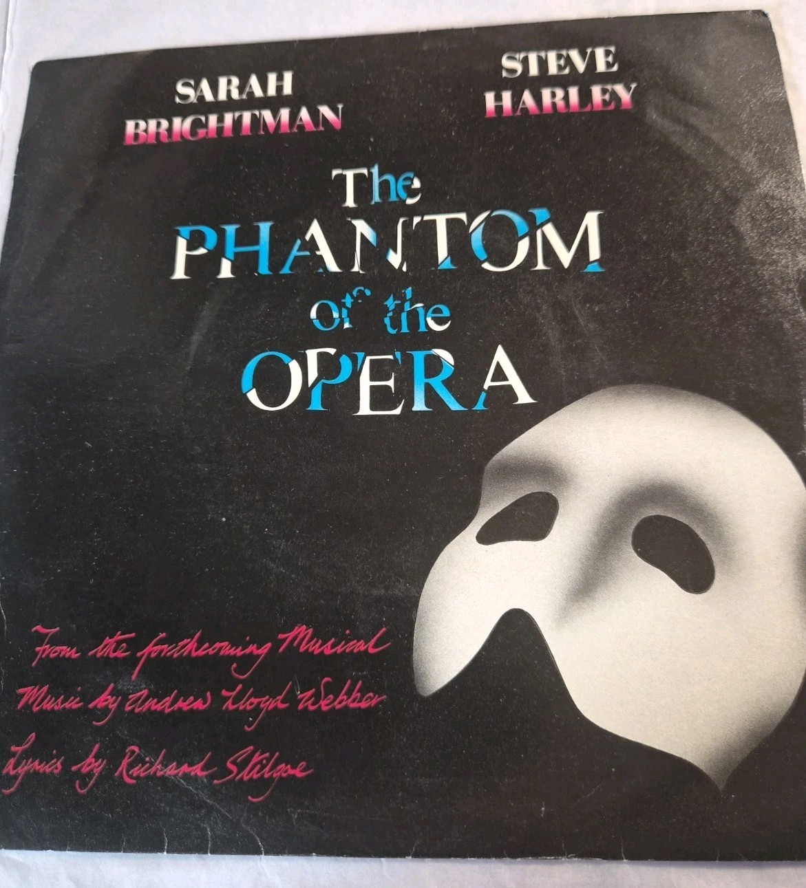 Sarah Brightman & Steve Harley the Phantom of the Opera 7" Vinyl Single