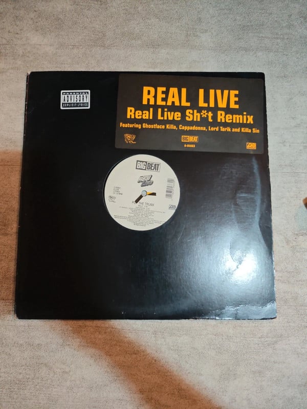 Real Live – Real Live Sh*t (Remix feat. Ghostface Killah) 12" Vinyl 1996