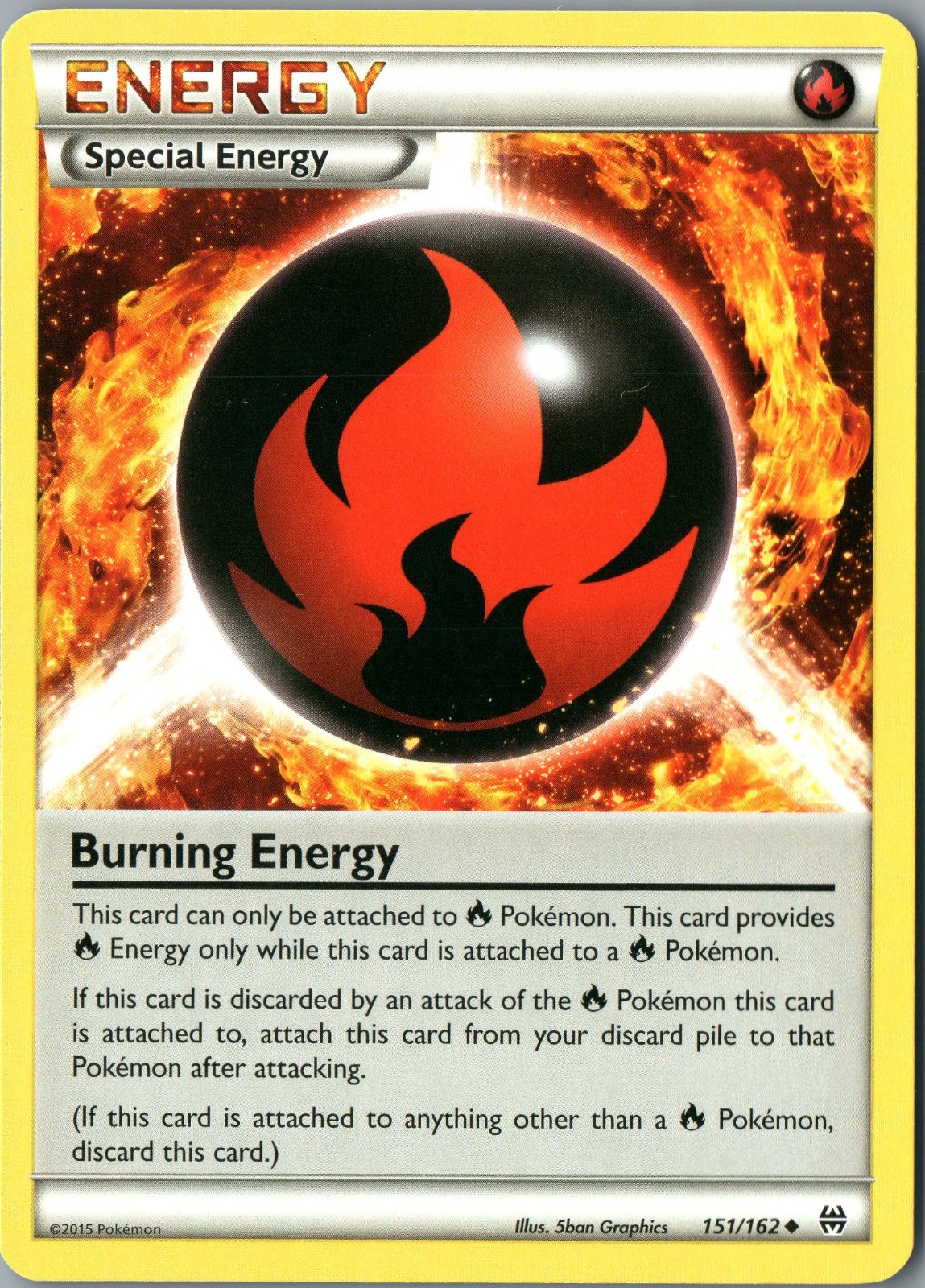 Energia Bruciante Non Comune XY - BREAKthrough 151/162 NM - Pokemon