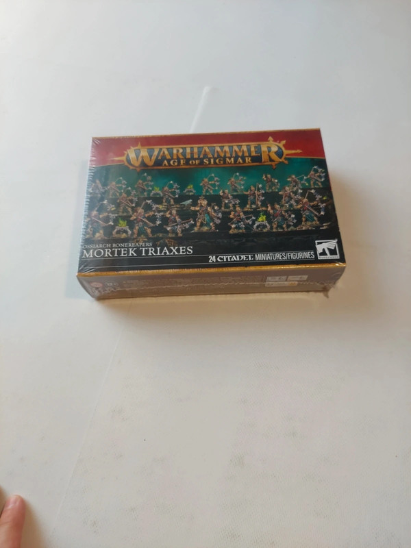AOS Ossiarch Bonereapers. Mortek triaxes. set2