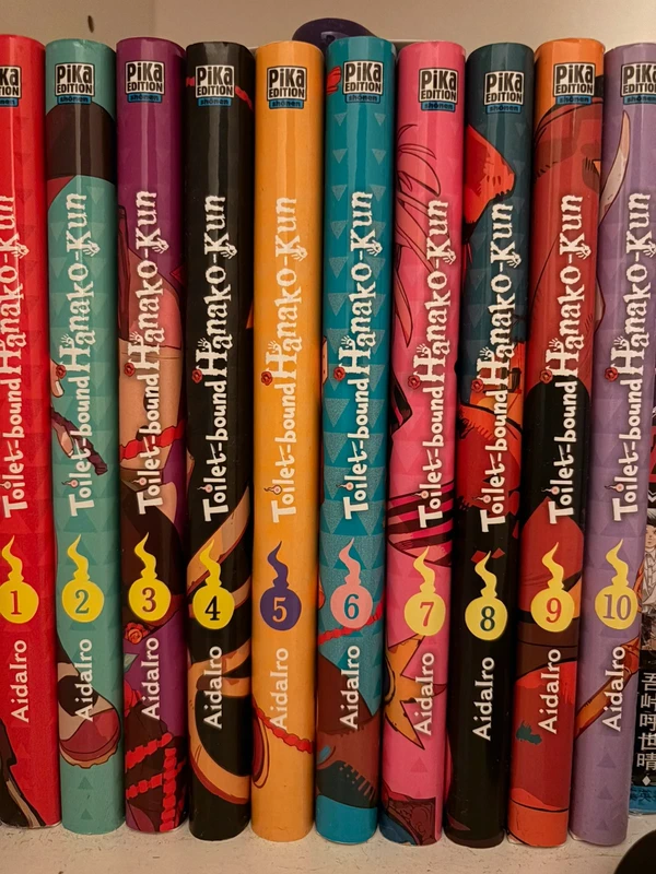Lot mangas Toilet-bound Hanako-kun tomes 1 à 10 – Pika Édition