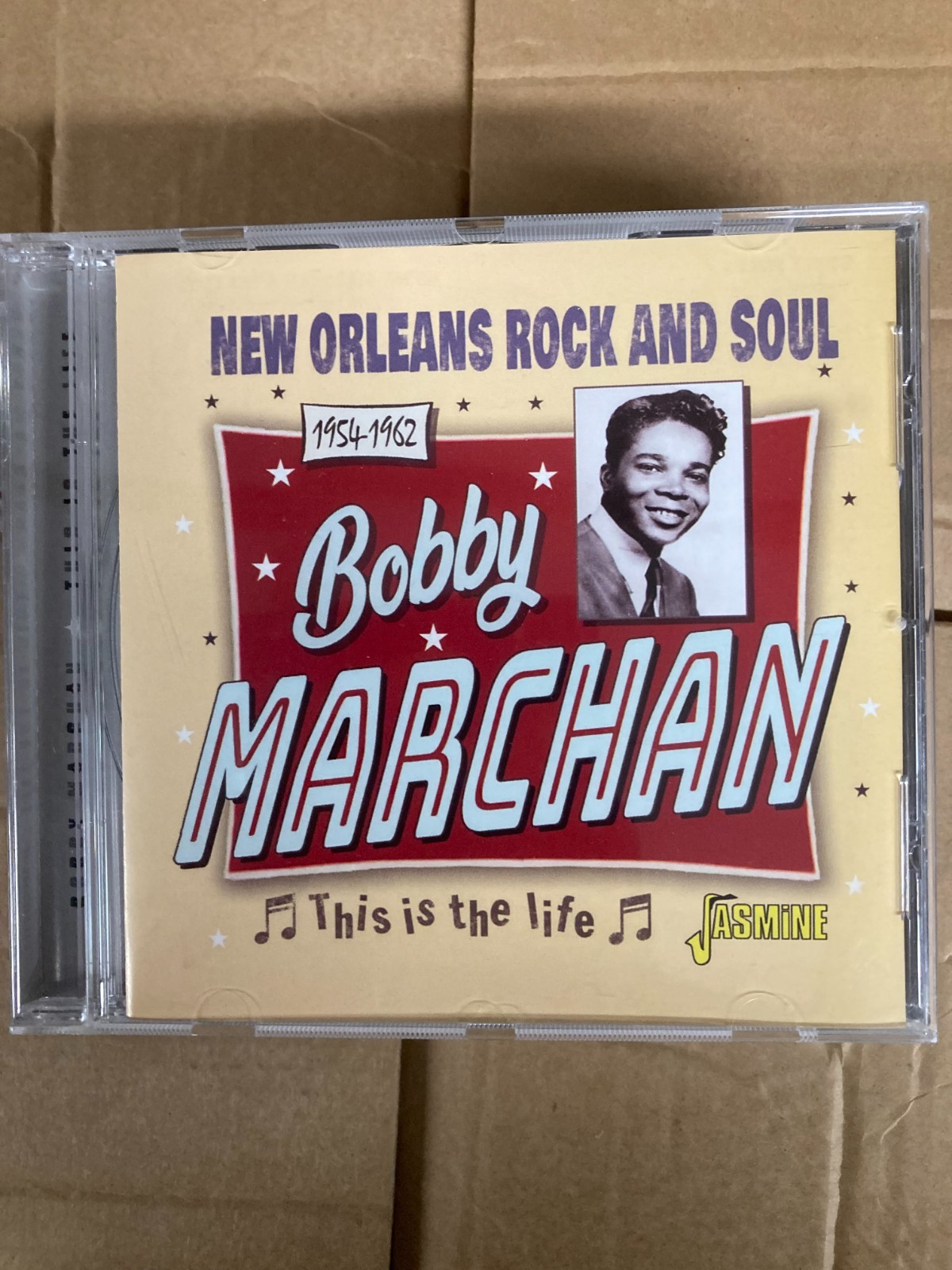 BOBBY MARCHAN THIS IS THE LIFE, CD, JASMCD3212, EX
