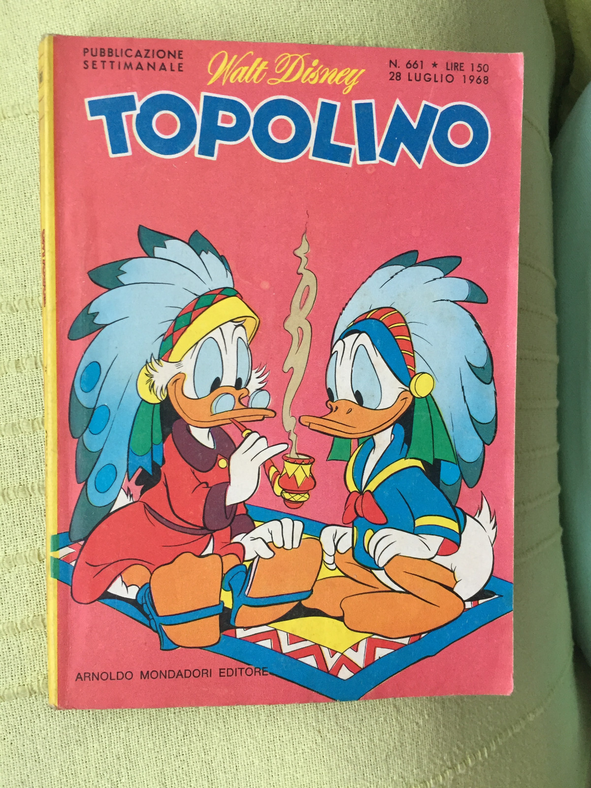 TOPOLINO N° 661 - 28 LUGLIO 1968, CON I BOLLINI. OTTIMO+