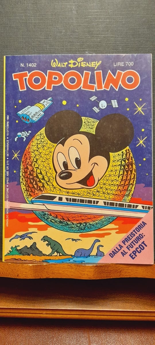 TOPOLINO LIBRETTO 1402 del 10-10-1982 - EDICOLA