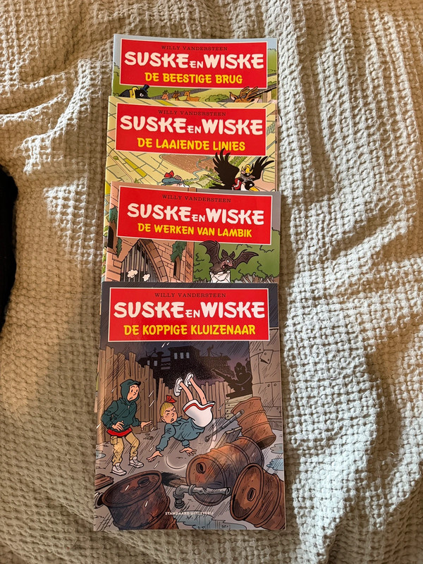 4 speciale uitgave van Suske en Wiske