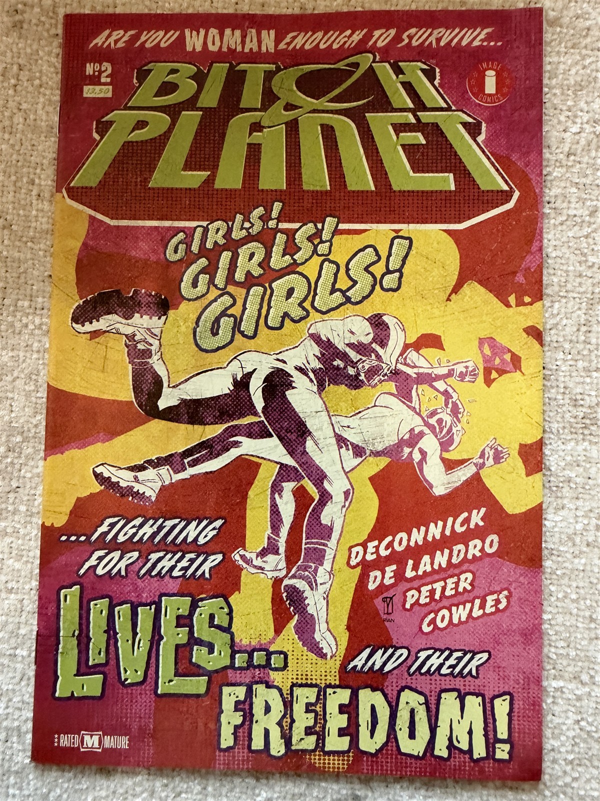 BITCH PLANET #2 Image Comics 2017 NM
