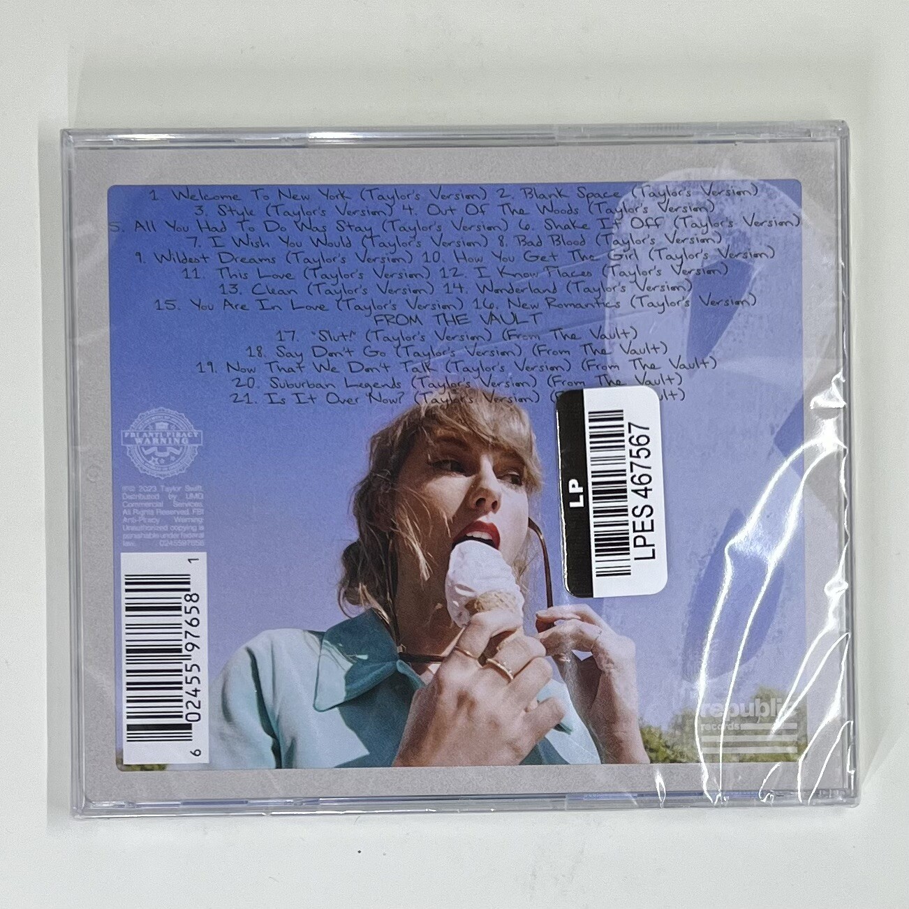 Taylor Swift 1989 Aquamarine Green Edition Exclusive Poster CD Brand NEW SEALED
