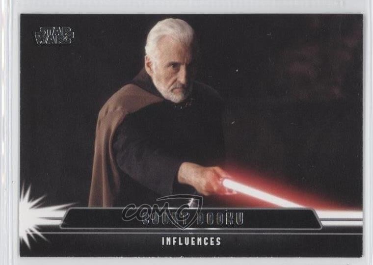 2013 Topps Star Wars Jedi Legacy Influences Count Dooku #I-9 2k3
