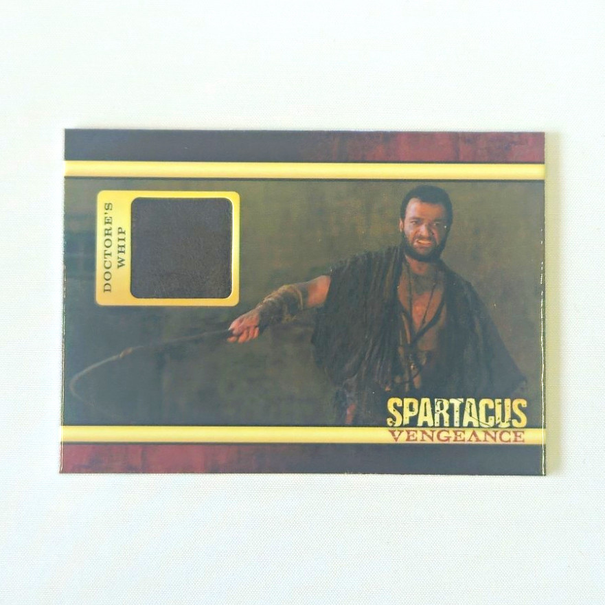 2013 Spartacus Vengeance Doctore’s Whip Prop Relic Card Rittenhouse