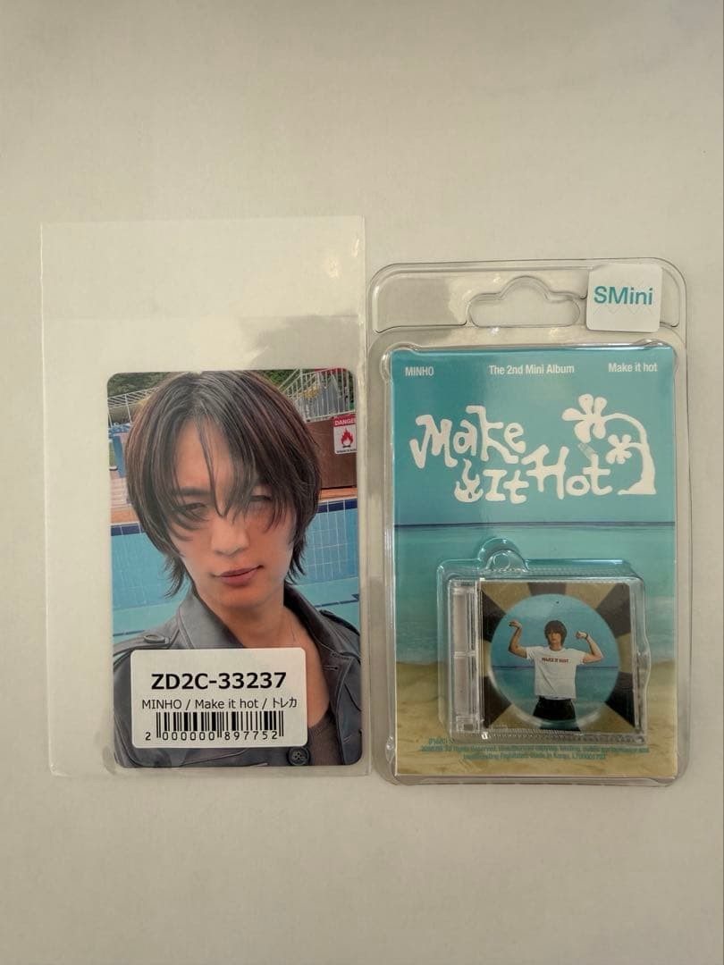 SHINee Minho Make It Hot Smini Photocard Set Universal Music Benefit