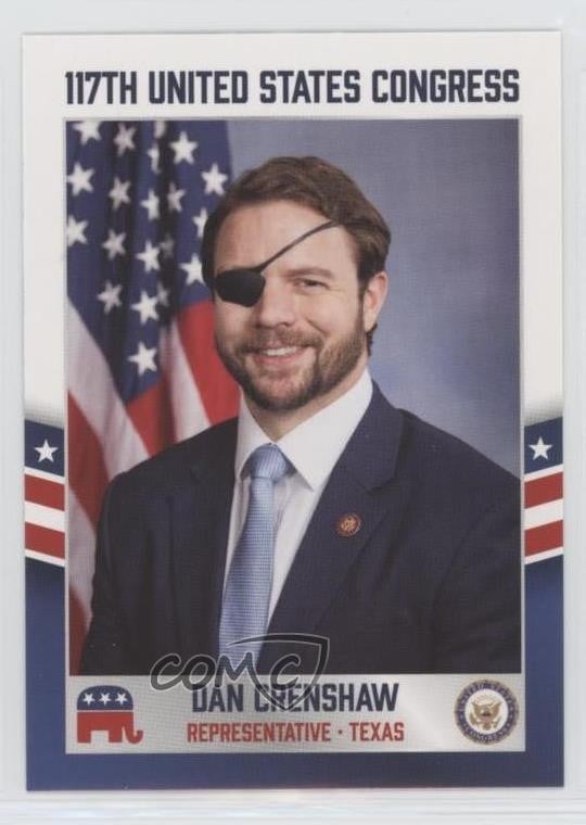 2021 Fascining Cards Congresso degli Stati Uniti Dan Crenshaw #463 0h1