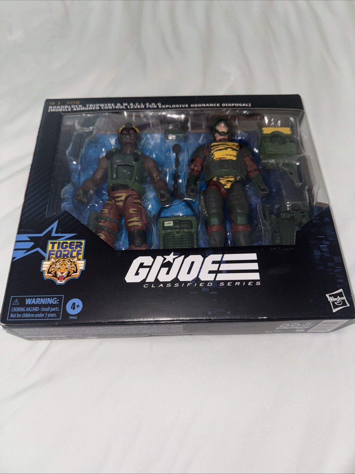 GI JOE CLASSIFICATO TIGER FORCE ROADBLOCK & TRIPWIRE #126 SIGILLATO! ESCLUSIVA BERSAGLIO