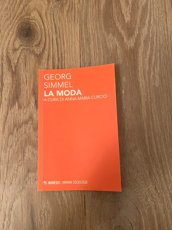 Libro: La moda, G.Simmel