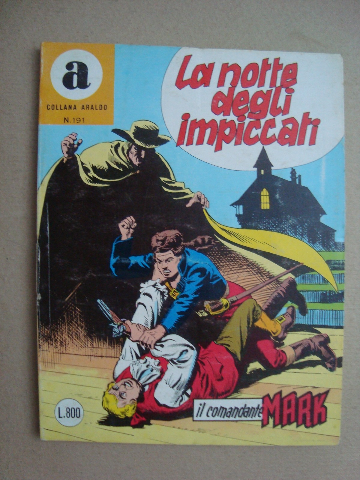 collana araldo comandante mark n° 191 ed.araldo 1982
