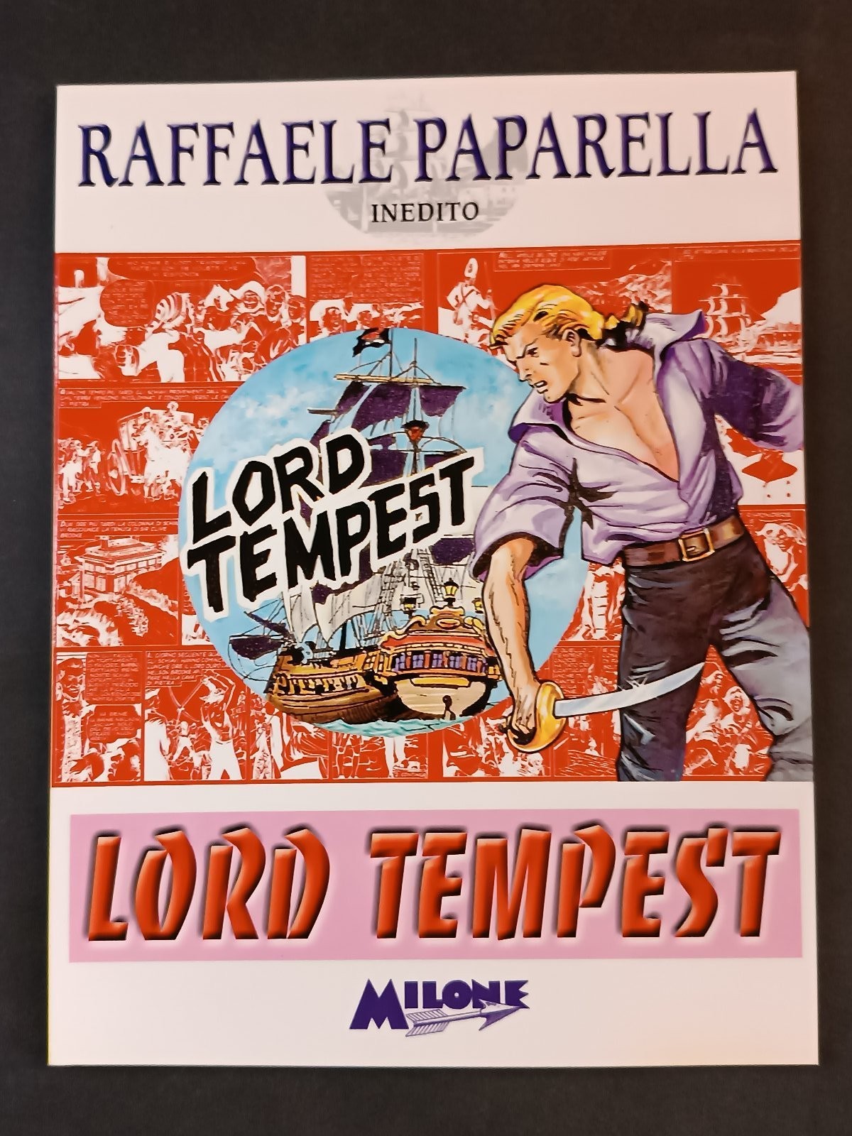 Fumetto LORD TEMPEST Paparella Inedito - MILONE