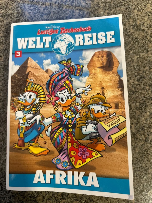 Lustiges Taschenbuch Weltreise Afrika