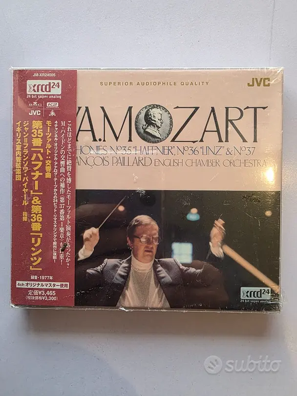 Mozart Mozart Symphonies 35 36 37 JVC XRCD24 