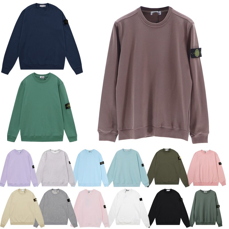 Sweatshirt Erwachsene Sportshirt Langarm Jumper Unisex Plain isolieren Top