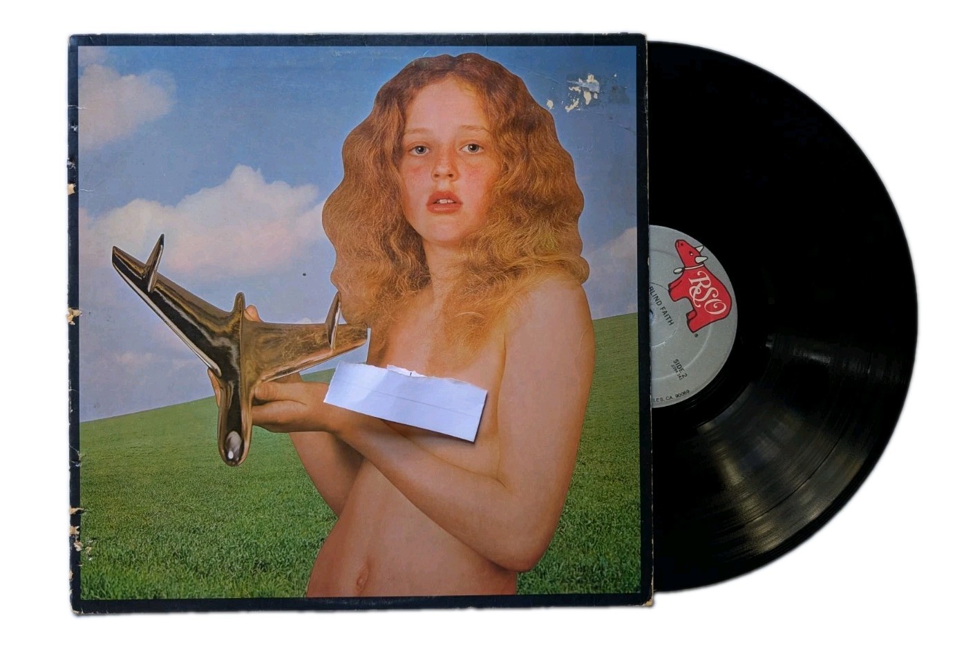 Blind Faith 1969 RSO Record Album VG Vinyl (RARE COVER)