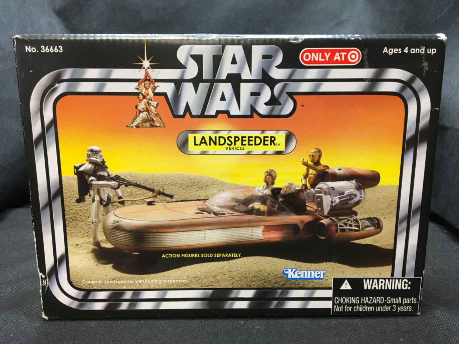 Landspeeder collezione esclusiva Star Wars Target nuovo con scatola vintage [Kenner 2011]