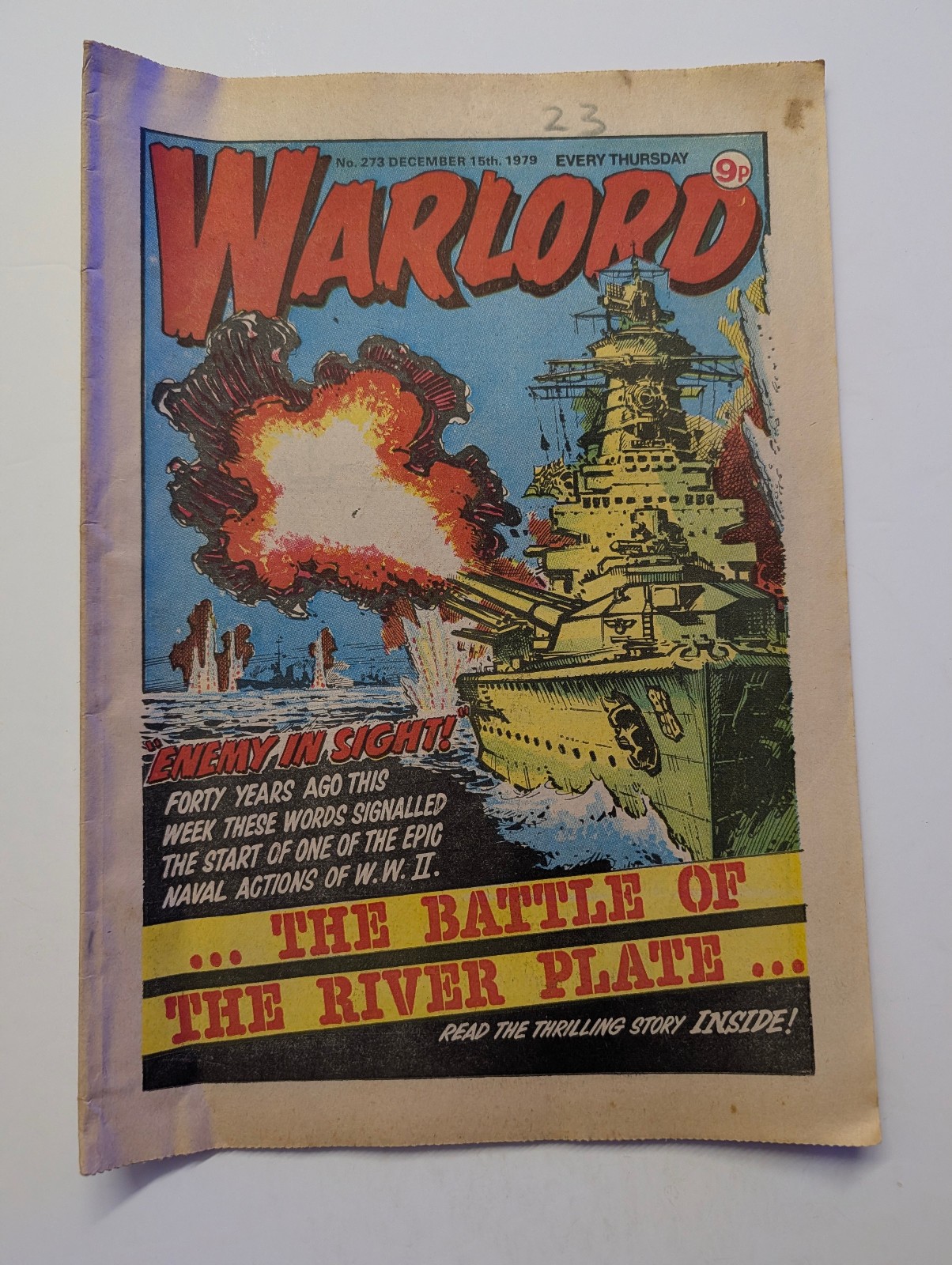 Warlord Comic No 273, December 15th 1979