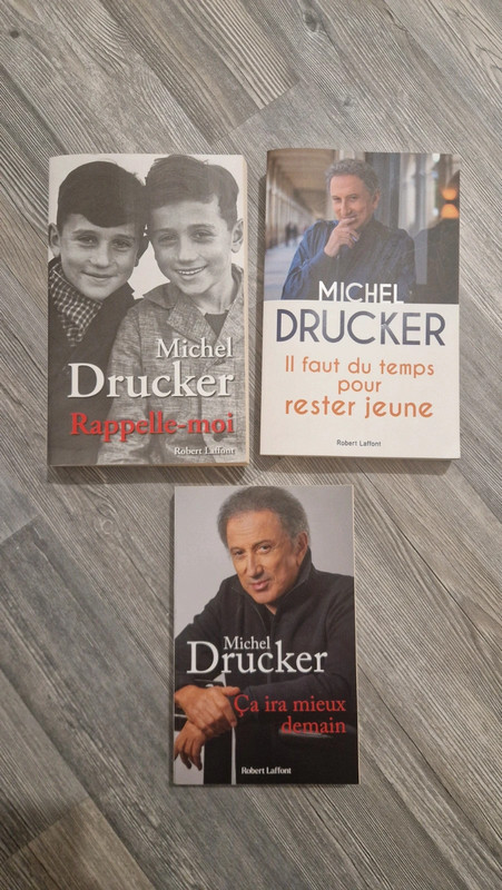 Lot de 3 livres de Michel Drucker