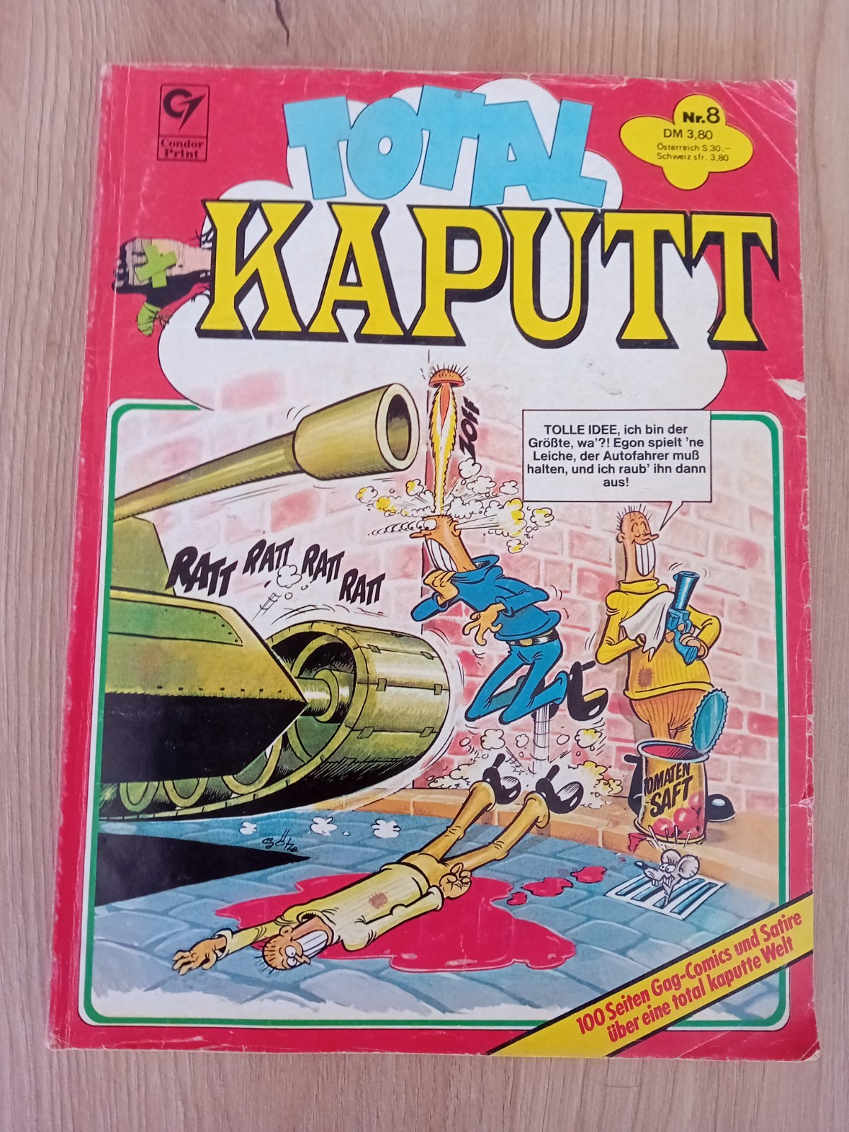 TOTALE ROTTO • n.8 • 1975 Condor Editore