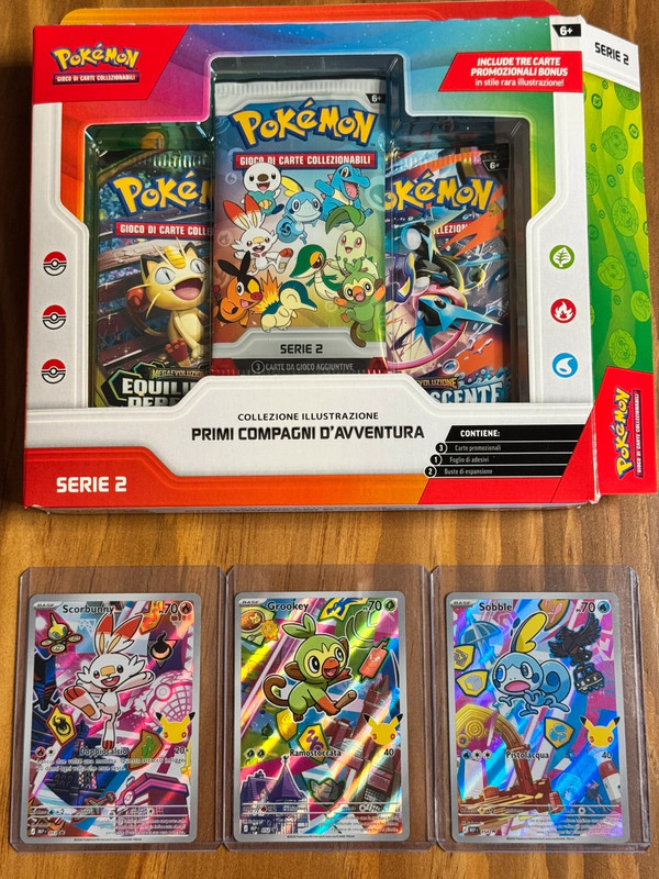 Pokémon primi compagni serie 2 scorbunny