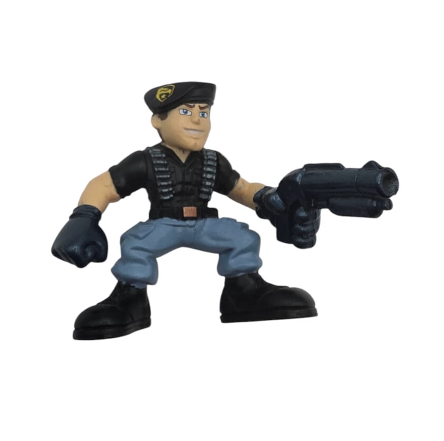 Figurina GI Joe Combat Heroes General Clayton Hawk versione 2 2,25" Hasbro 2009