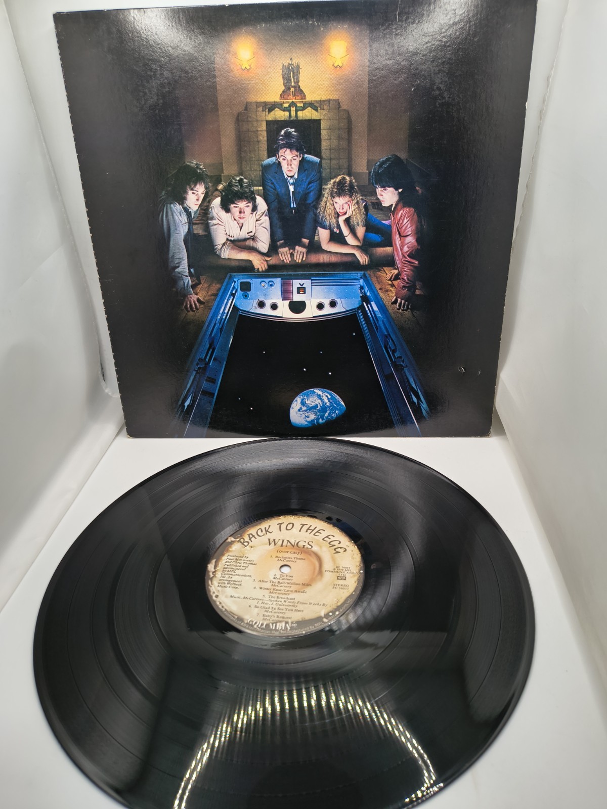 Wings Vinyl Album Back To The Egg 1979 MPL Communications Record Nice Cond.