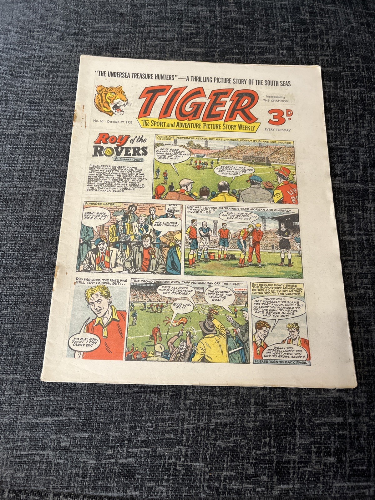Tiger Comic - #60 - 29 October 1955