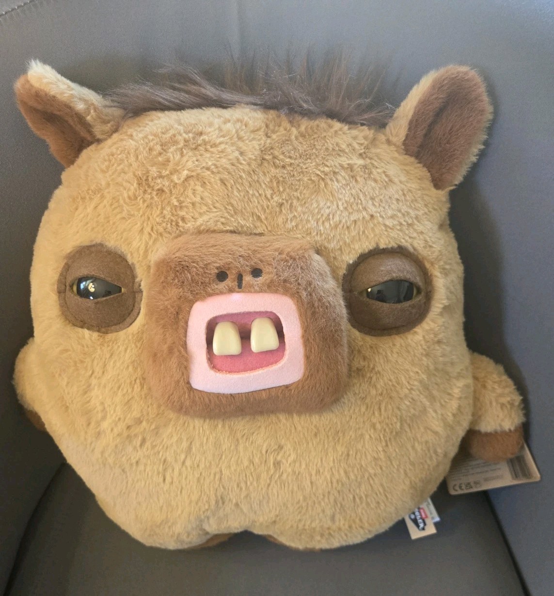 Chunky Fuggler Capybara Plush Toy XL Plushy Stuffed Animal Funny Ugly Monster