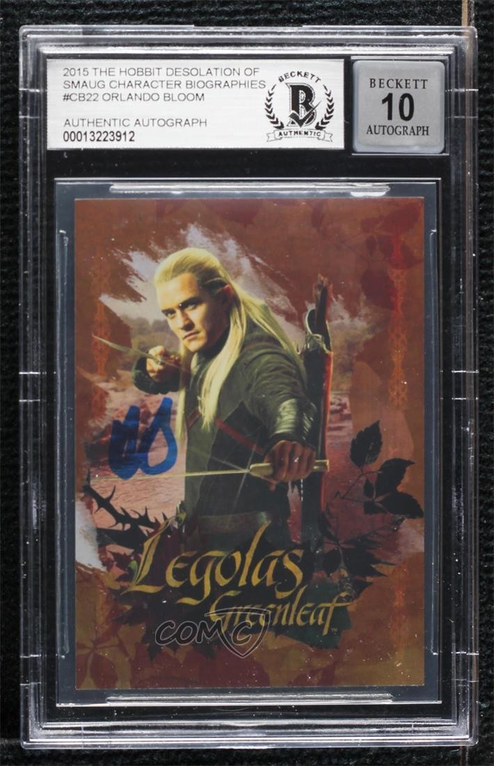 BAS 2015 The Hobbit: Desolation of Smaug Legolas Greenleaf BGS Authentic 04k8