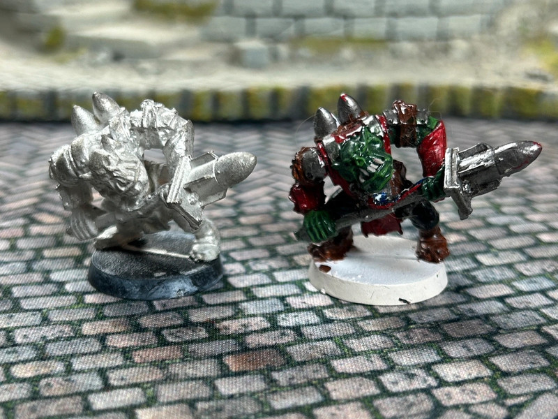 2 Orks lance-rokettes vintage