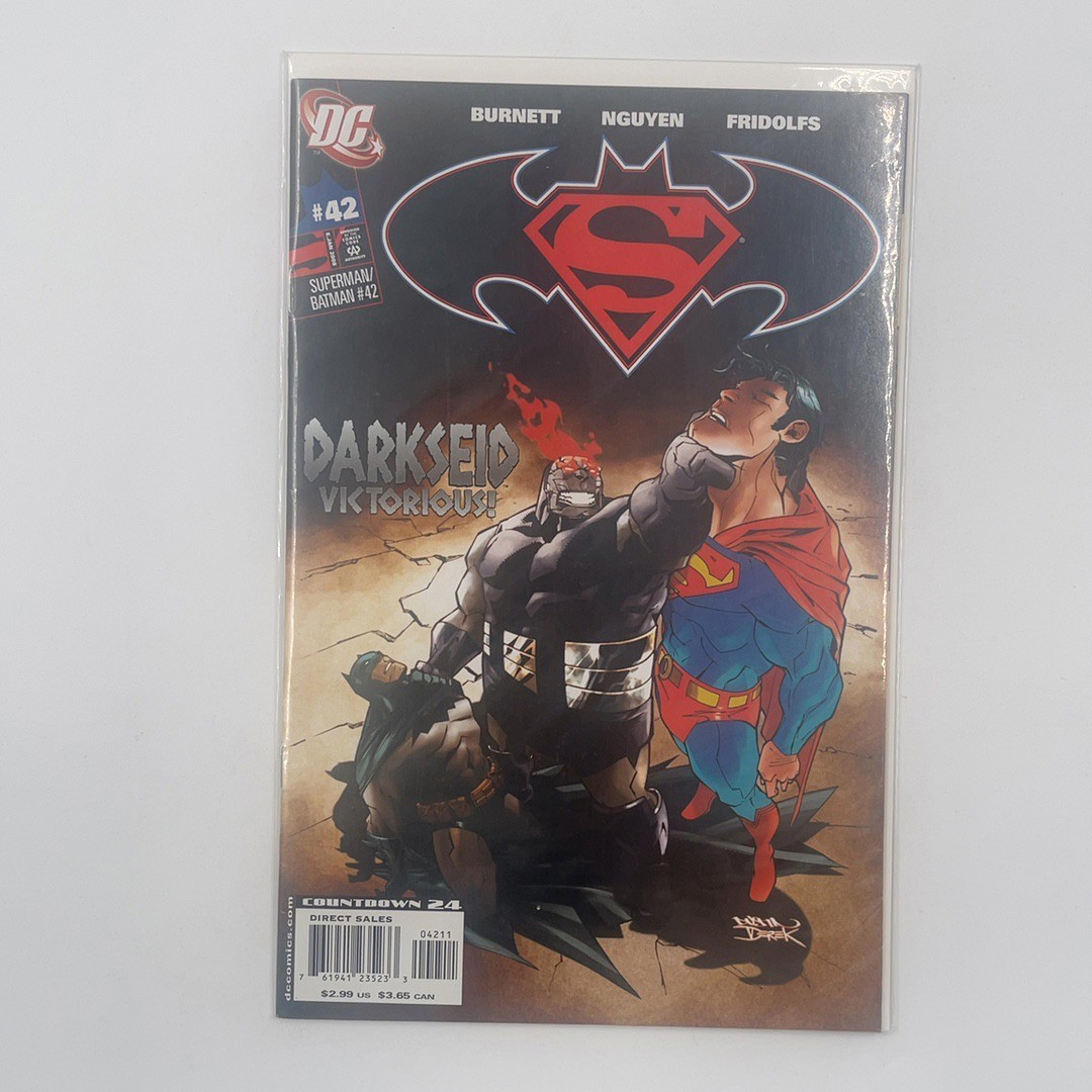 Superman/Batman #42 DC Comics Darkseid Alan Burnett Dustin Nguyen