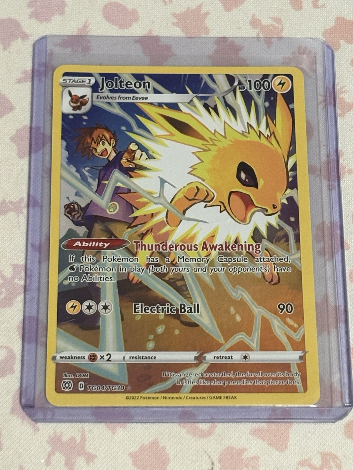 Pokémon Card | Jolteon TG04/TG30 Brilliant Stars Trainer Gallery Ultra Rare