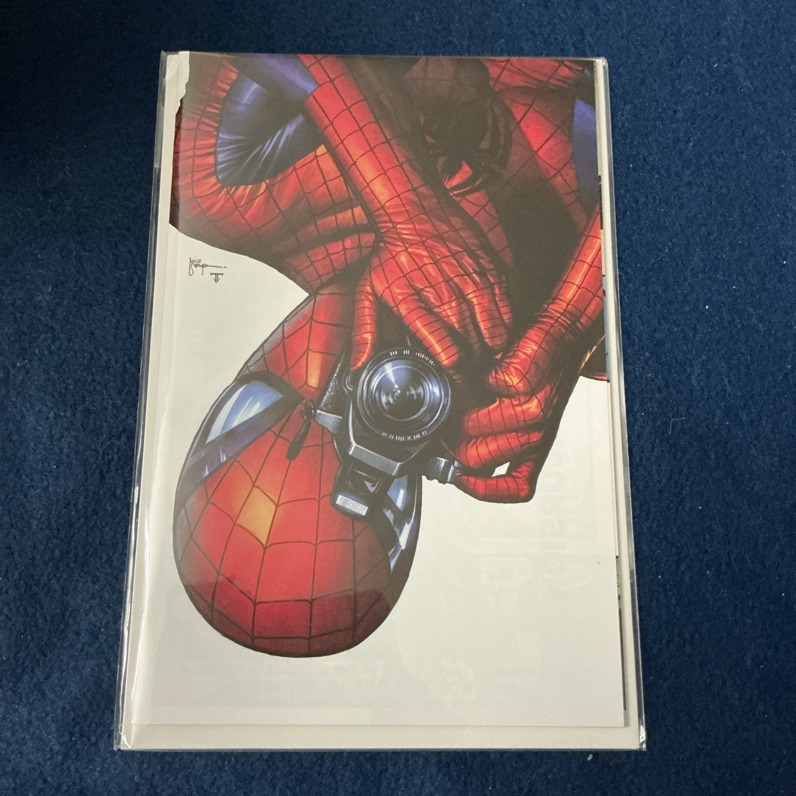 incredibile spiderman #1 Mico Suayan c2e2 variante whiteout limitata a 500