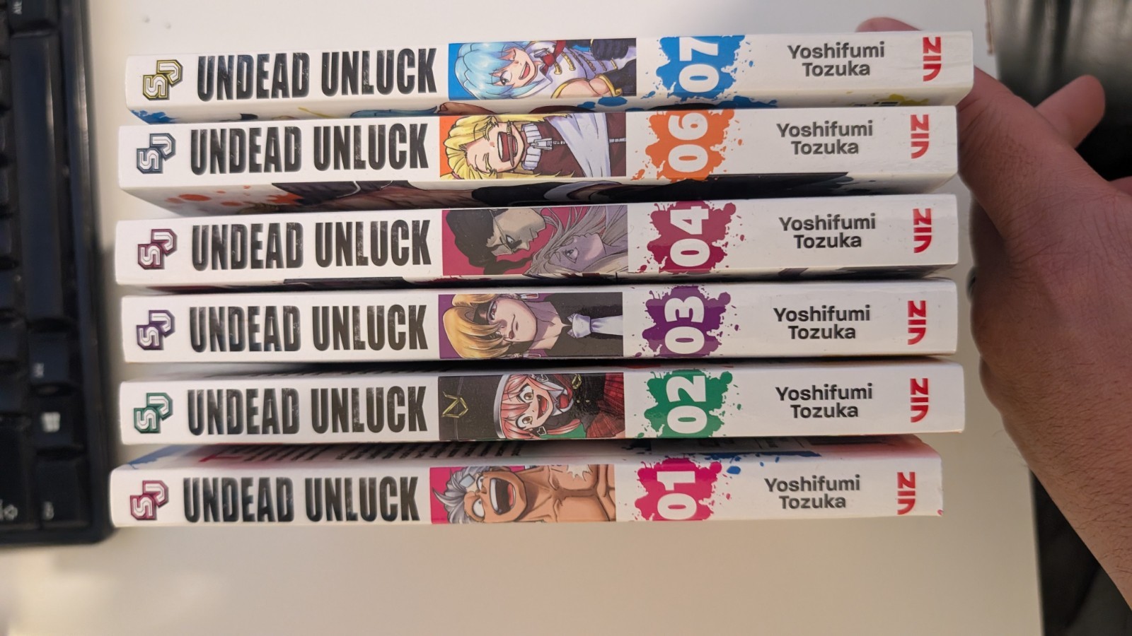 Undead Unlock Volumi 1 2 3 4 6 7 Viz Libri Set Lotto Shonen Jump