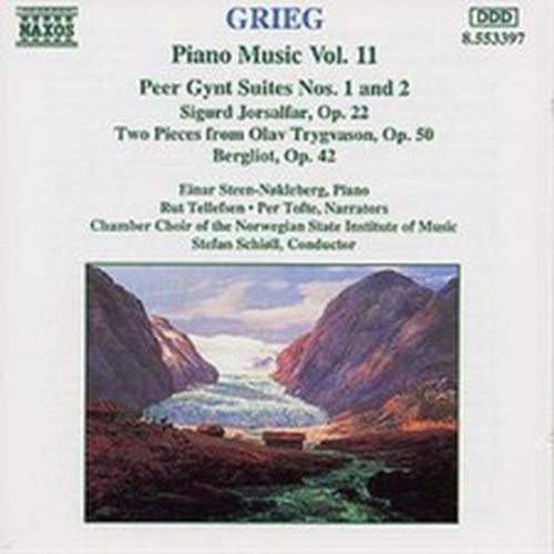 EDVARD GRIEG PIANO MUSIC - VOLUME 11 (CD) ALBUM