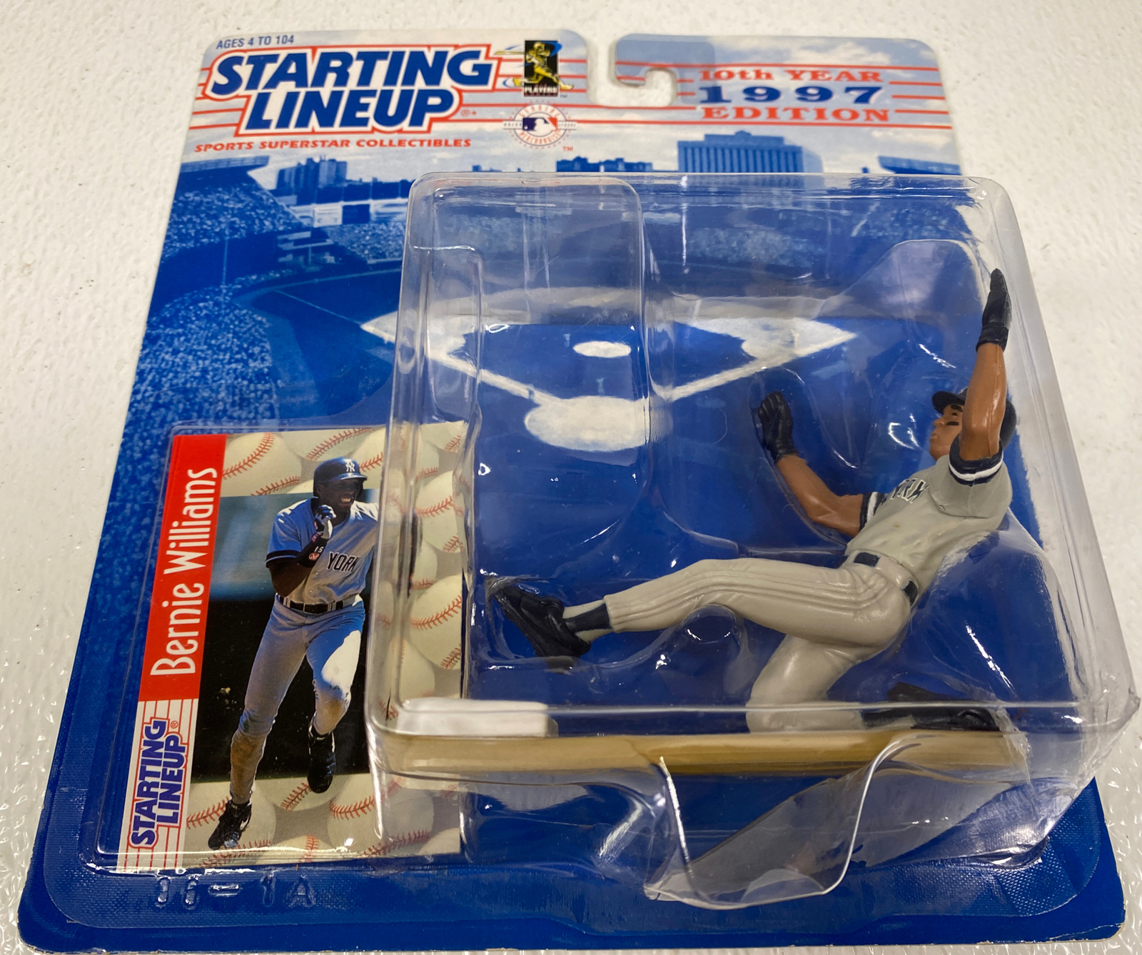 Modellino MLB Starting Lineup Bernie Williams New York Yankees 1997