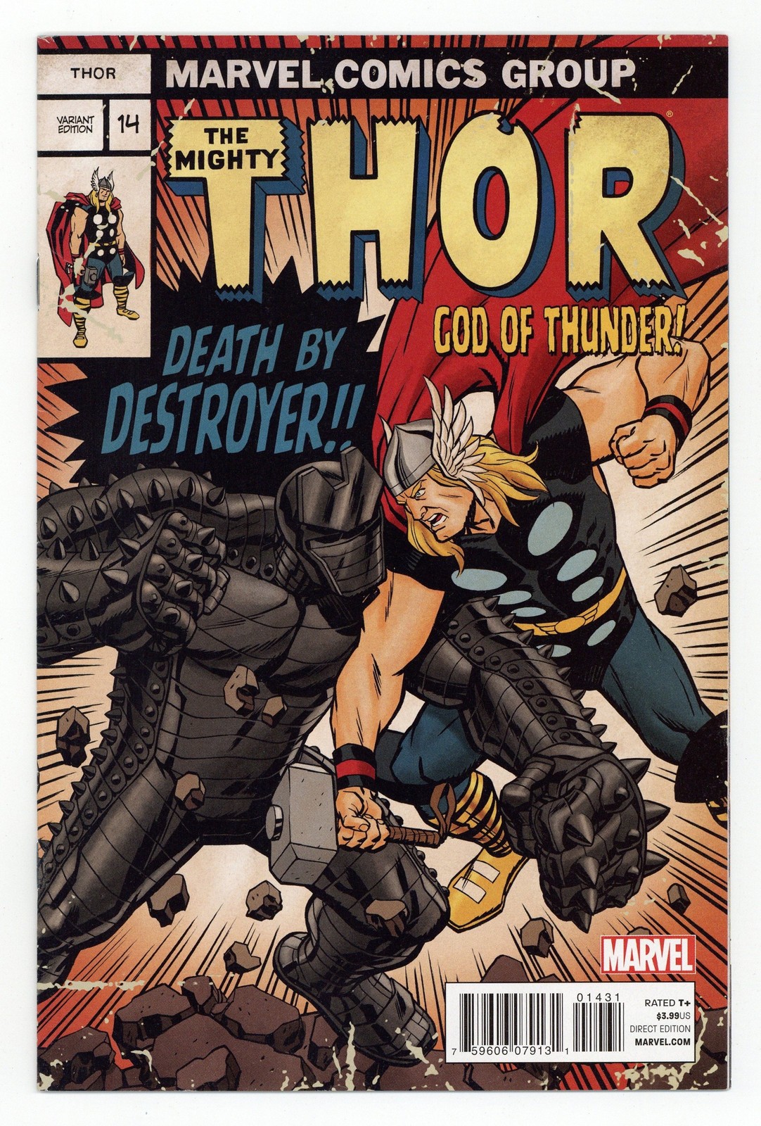 Thor God of Thunder #14B Johnson variante 1:20 ottime condizioni - 7.5 2013