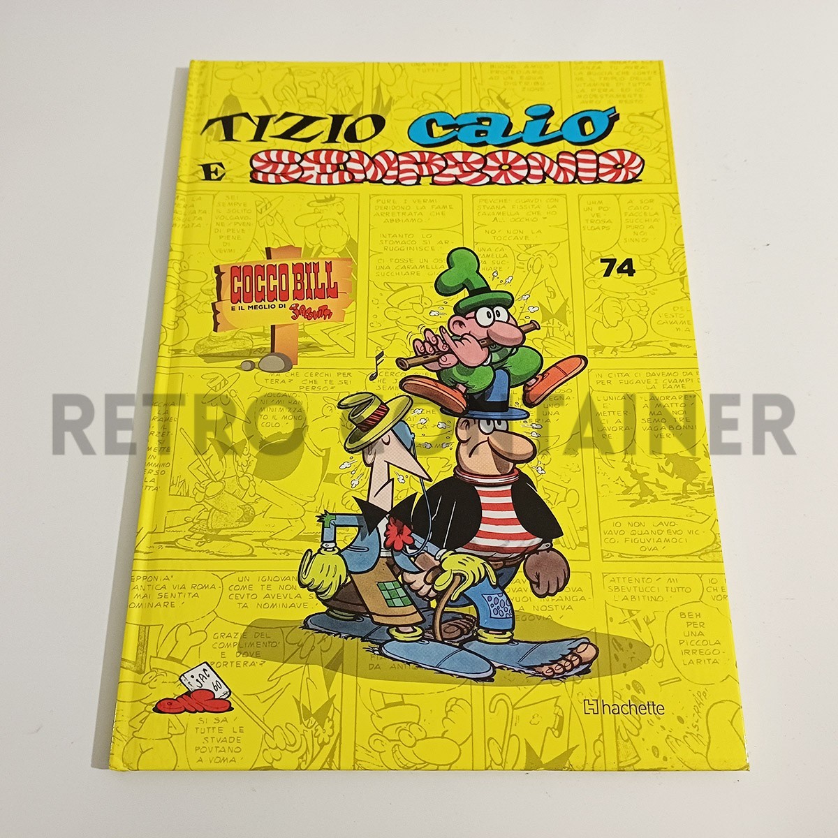 Cartonato Hachette COCCO BILL E IL MEGLIO DI JACOVITTI - 74 Tizio Caio Sempronio