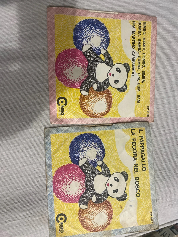 Vinili 45 giri bambini