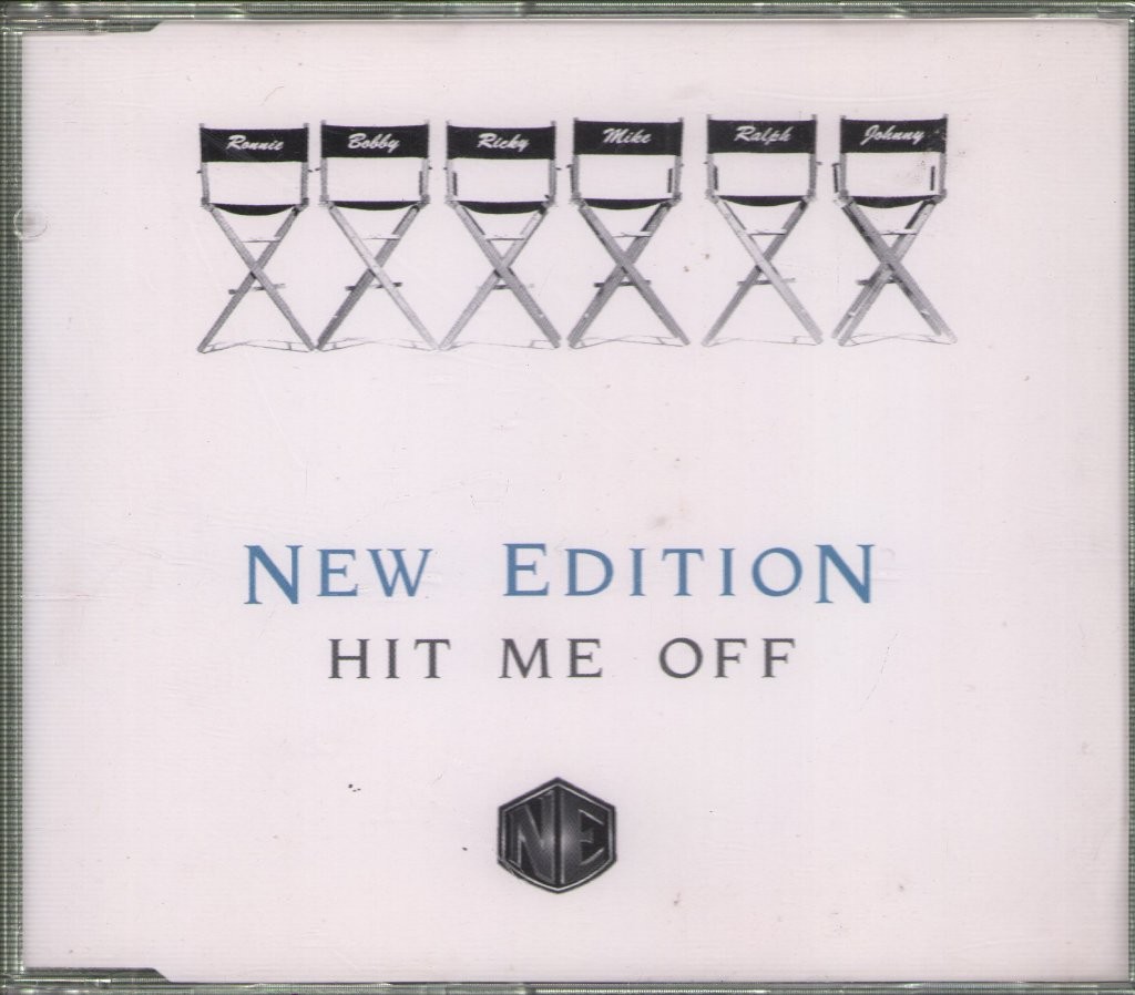 New Edition Hit Me Off CD Edizione Nuova UK MCA 1996 MCSTD48014